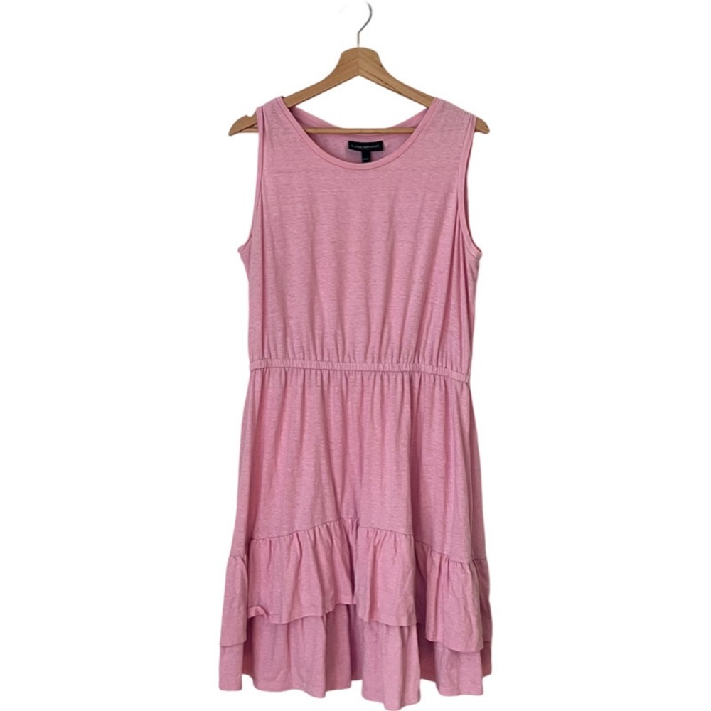 ⚡️⚡️ Lane Bryant | Pink Ruffle T-shirt Dress